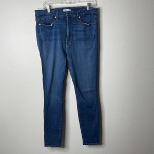 Good American Good Waist skinny jeans